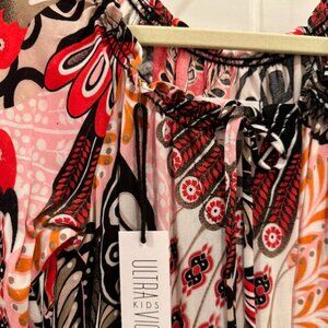 size 6 ULTRAVIOLET KIDS brand new boho print maxi dress - NWT